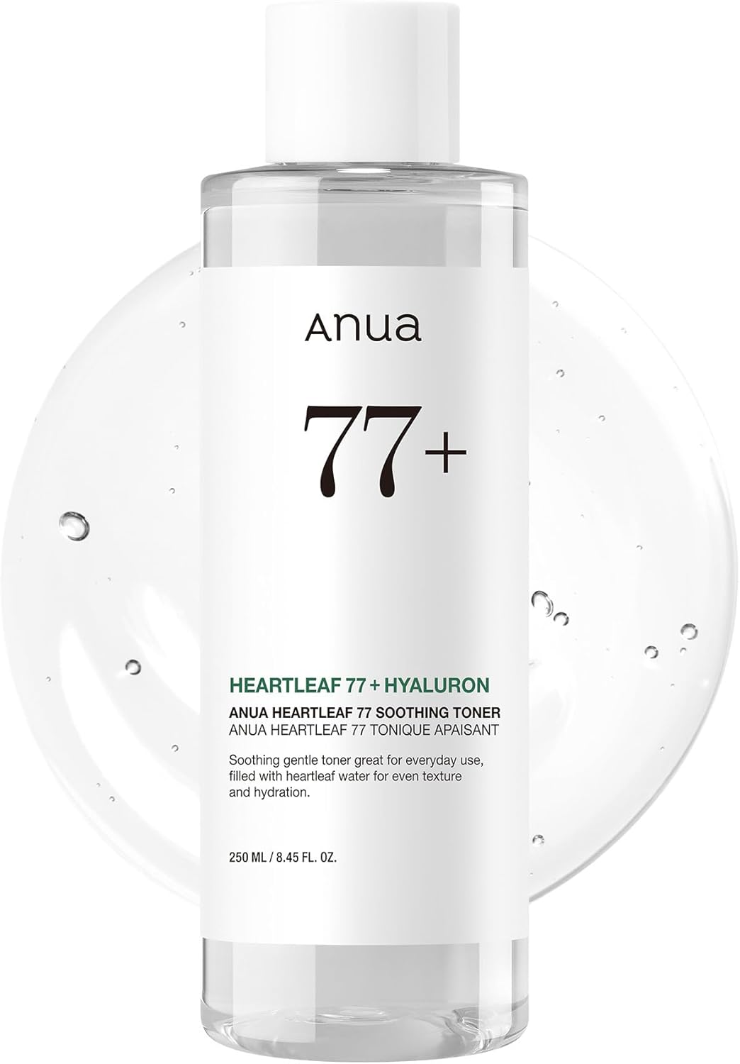 Anua Heartleaf 77 Soothing Toner – Calming & Hydrating, pH 5.5 (250ml)