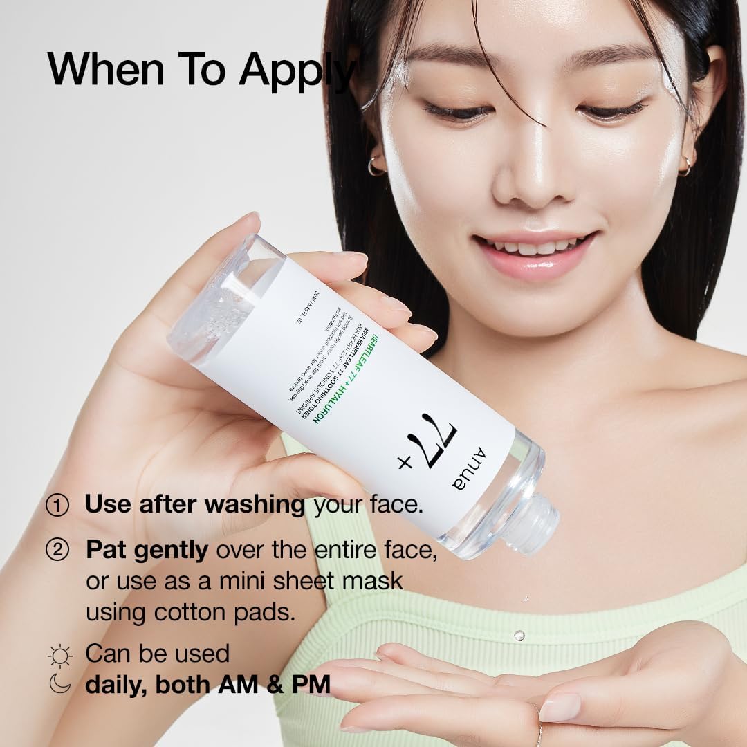 Anua Heartleaf 77 Soothing Toner – Calming & Hydrating, pH 5.5 (250ml)