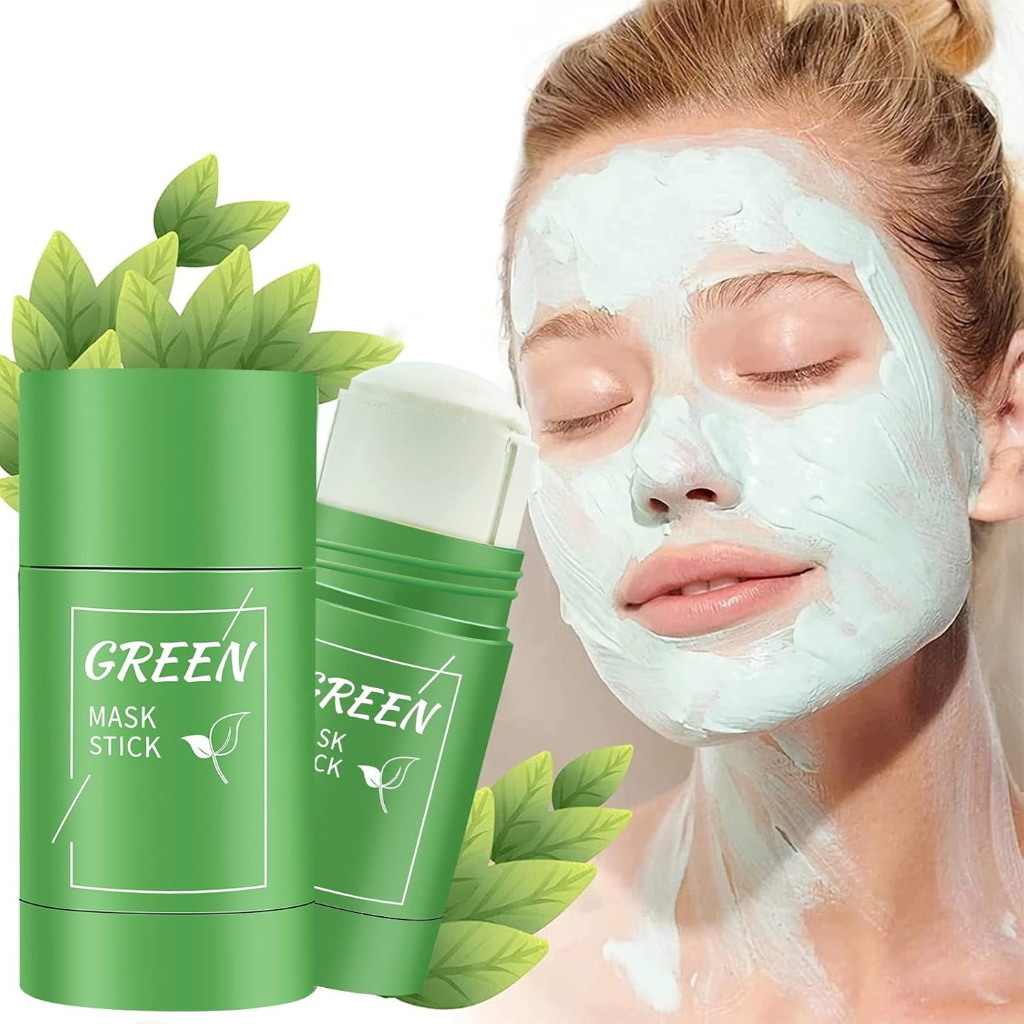 Green Tea Clay Stick Mask – Pore Cleanser & Oil Control for Smooth Skin