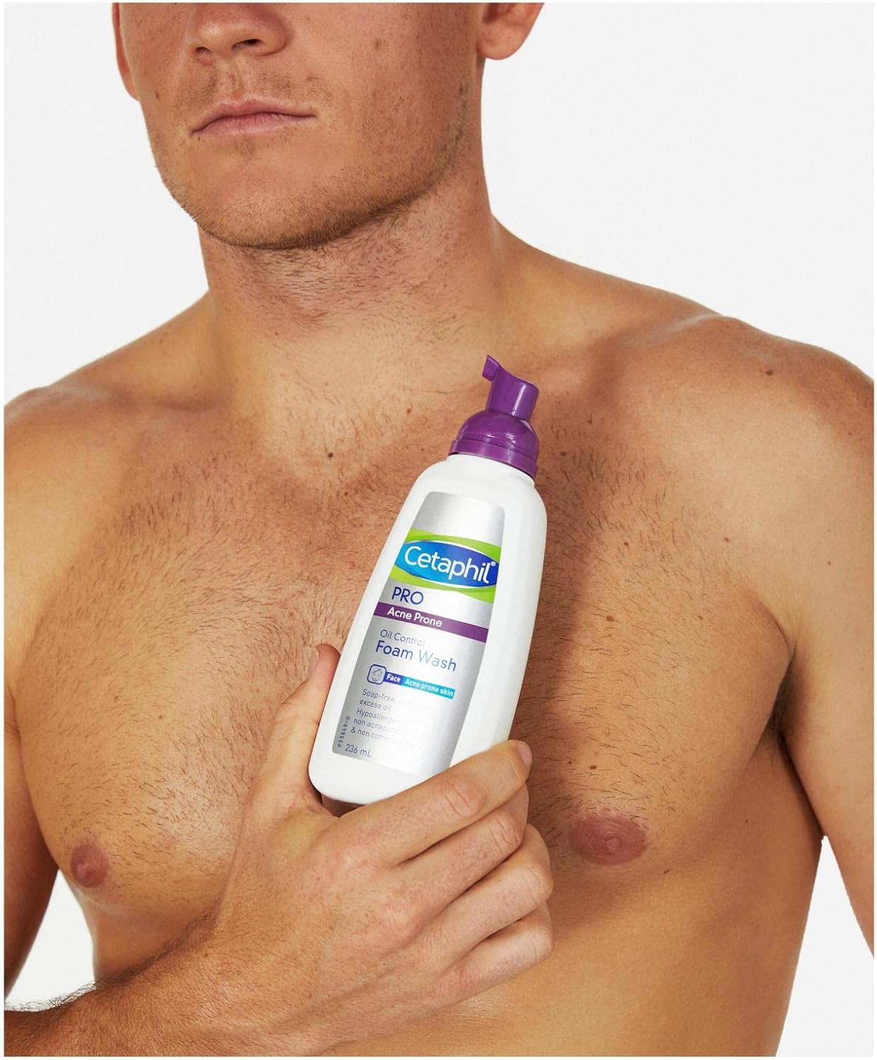 Cetaphil PRO Oil Control Foam Face Wash – 236ml for Oily & Acne-Prone Skin