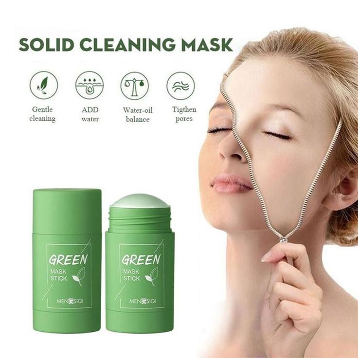 Green Tea Clay Stick Mask – Pore Cleanser & Oil Control for Smooth Skin