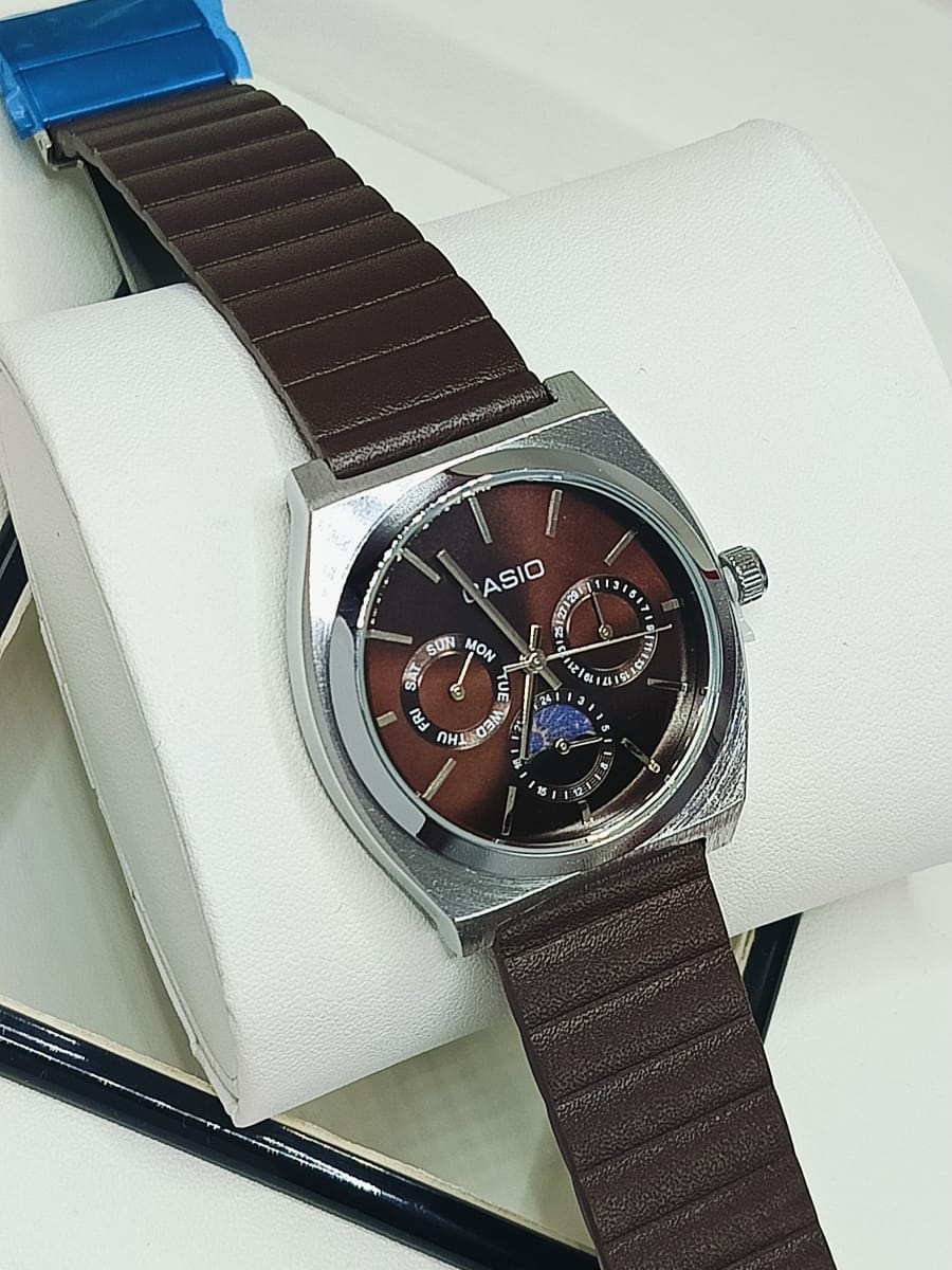 CA Men’s Luxury Watch – Minimalist Design with Luminous Hands & Scratch-Resistant Glass