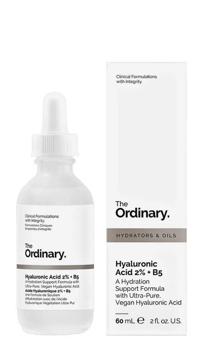 The Ordinary Hyaluronic Acid 2% + B5 – 60ml Hydrating Serum for All Skin Types