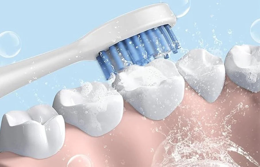 Ultrasonic Electric Toothbrush – 6 Modes, 4 Heads, USB Rechargeable, IPX7 Waterproof