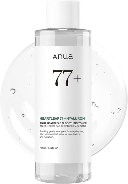 Anua Heartleaf 77 Soothing Toner – Calming & Hydrating, pH 5.5 (250ml)