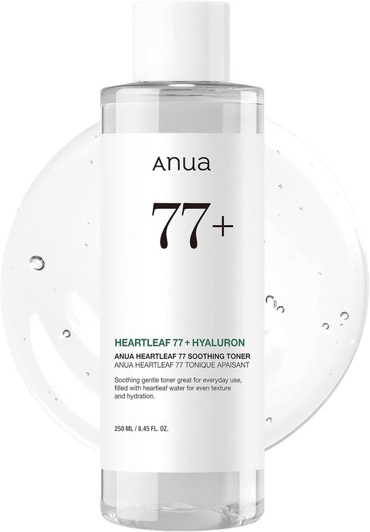 Anua Heartleaf 77 Soothing Toner – Calming & Hydrating, pH 5.5 (250ml)