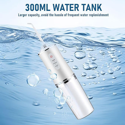 3-in-1 Electric Oral Irrigator – Water Flosser, Teeth Whitening & Gum Care