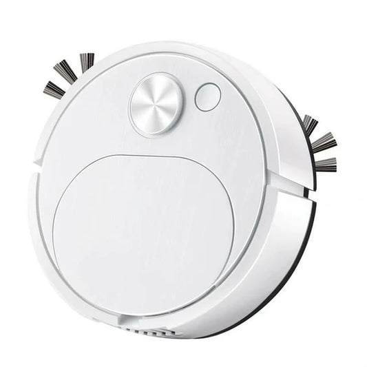 3-in-1 Smart Robot Vacuum Cleaner – Auto Sweeping, Mopping & Sterilizing | مكنسة روبوت ذكية متعددة الوظائف