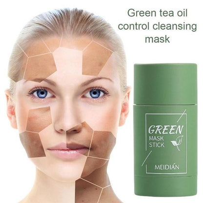 Green Tea Clay Stick Mask – Pore Cleanser & Oil Control for Smooth Skin