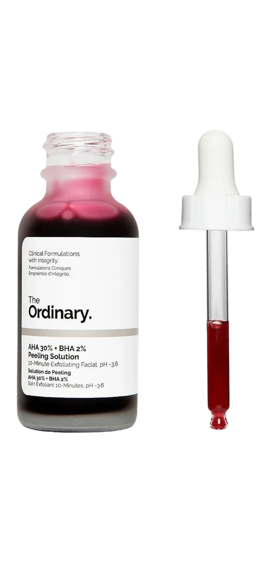 The Ordinary AHA 30% + BHA 2% Peeling Solution – 30ml Exfoliating Serum