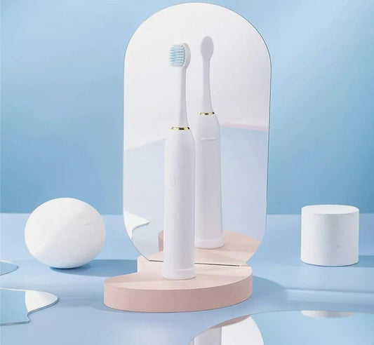 Ultrasonic Electric Toothbrush – 6 Modes, 4 Heads, USB Rechargeable, IPX7 Waterproof